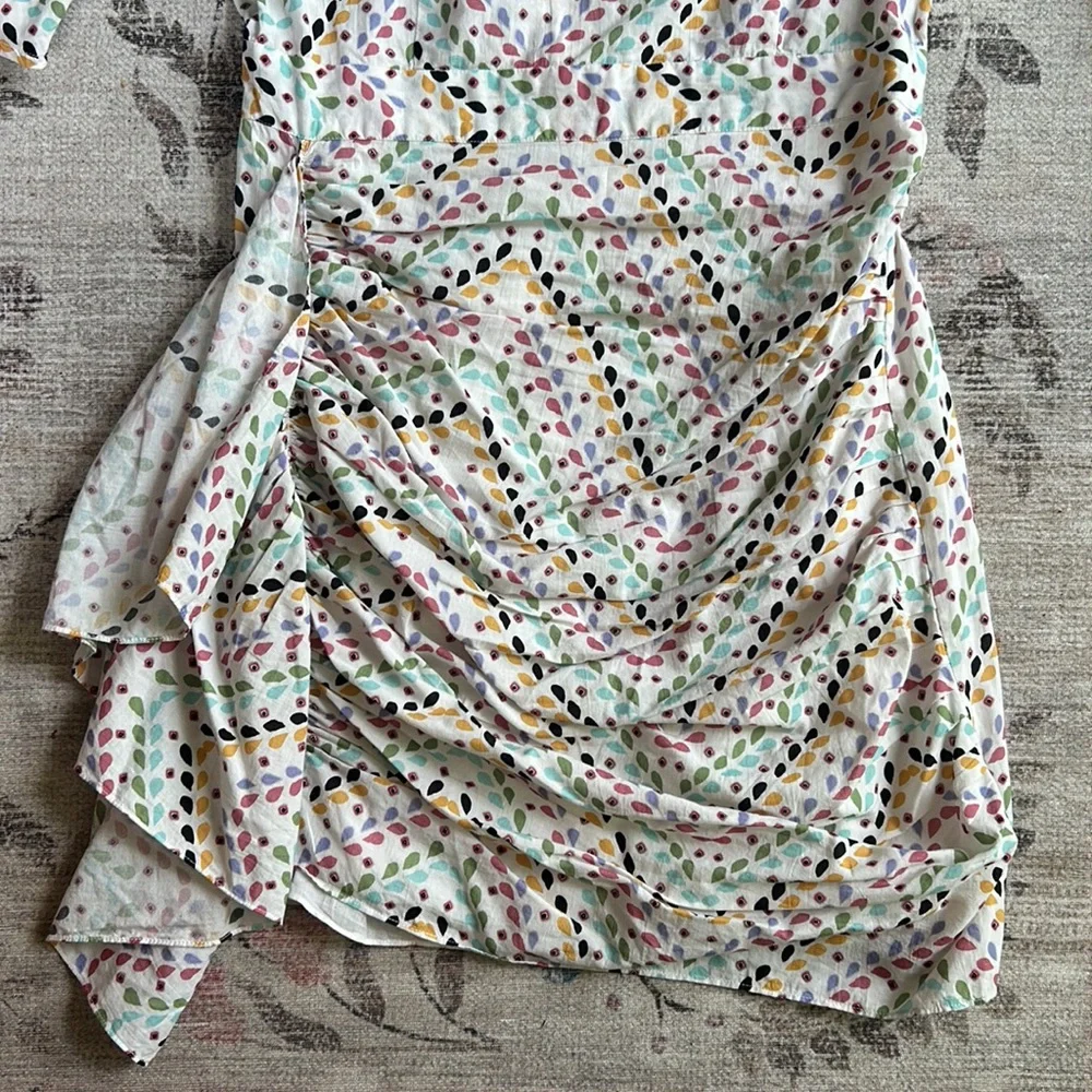 RHODE Multicolor Patterned Mini Dress - Picture 7 of 14